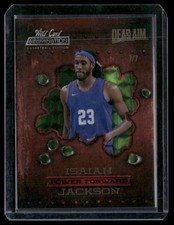 2021-22 Wild Card Alumination - Dead Aim #ADA-10 Isaiah Jackson #7/7