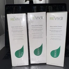 Revive Procare , Biotin Cellular  Complex , For Fine And Thining Hair 50ml 3pack