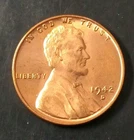 1942 D  Lincoln  wheat penny