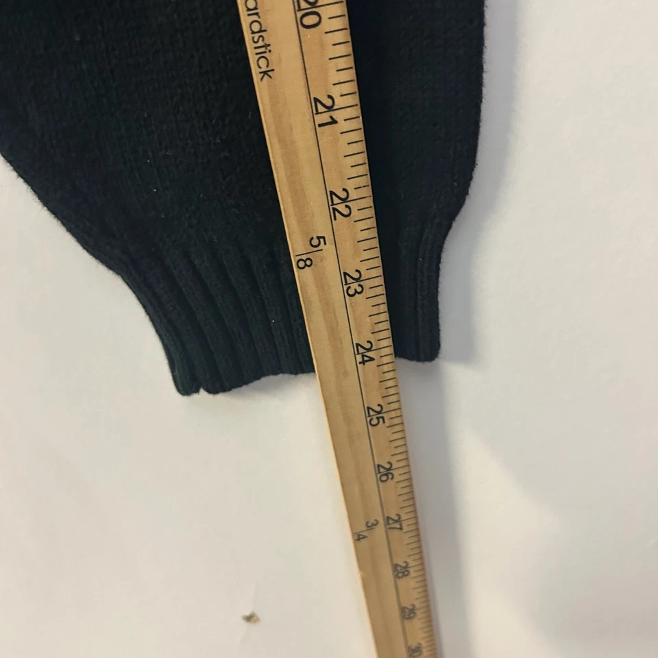 VNT STUDIO BILL BLASS Negro Gris Bloque de Color Bordado a Mano Para Hombre Talla Grande Foto 4 de 4