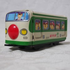 Train Tin toy in good condition Japan JR Super Express Rare