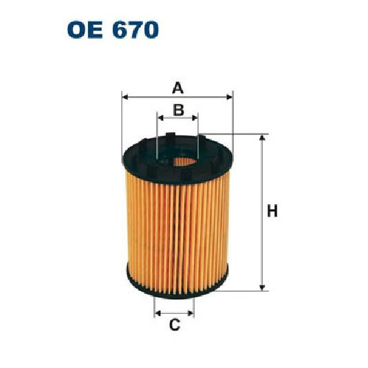 ÖLfilter FüR Opel Corsa S07 X01 1.2 03 Bis 11 Filtron QualitäT 263A2000-image
