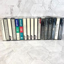 Lot of 17 Used Cassette Tapes TDK D90 Maxell UR 60 Sony Hi Fi ToneMaster Memorex