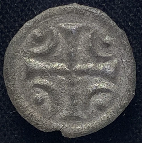 NGC AU53 HUNGARY Bela II 1131-1141 AD Silver Denar Knights Templar Crusader Coin