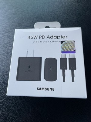 Genuine Samsung 45W PD Fast Wall Charger USB-C New