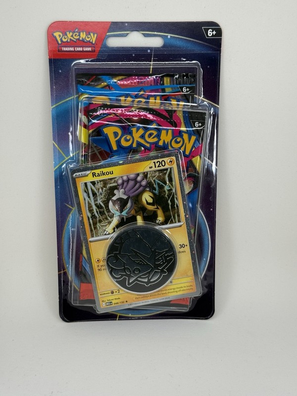 Pokemon 2-Pack Blister Mega Evolution Phantasmal Flames Raikou Promo Sealed