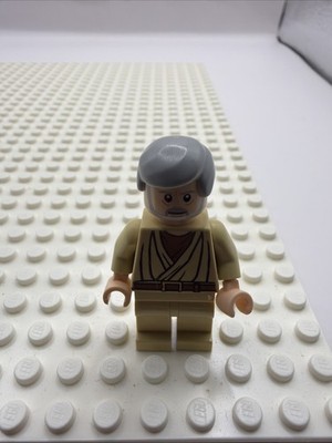 LEGO Star Wars Obi-Wan Kenobi Minifigure Old White Pupils sw0637a