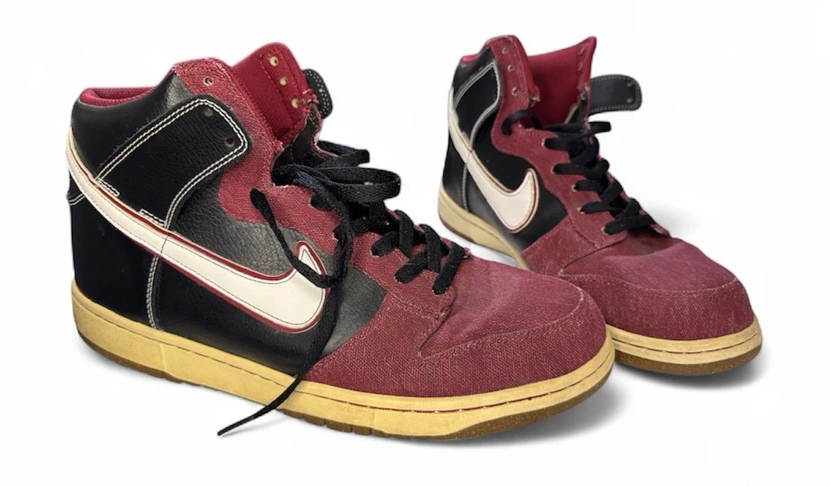 Nike Dunk 6.0 Premium High Black Team Red for Sale  display picture 1