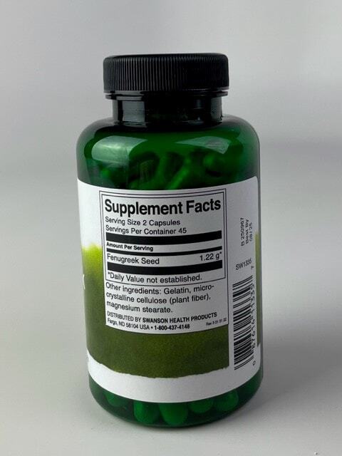 Fieno Greco, 180 Capsule Vegetali (610 Mg Per Capsula - Foto 5