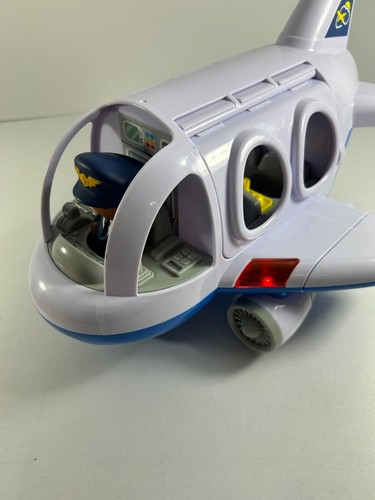 Chads Valley Flugzeug Flugzeug Spielset Jetfiguren Auto Sounds Lichter funktioniert komplett - Bild 10 von 12