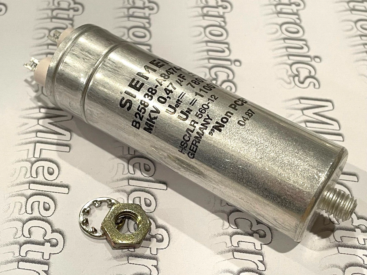 0.47uf 275V MKT X2 SAFETY (x3 PER SALE) Interference Suppression - Foto 8