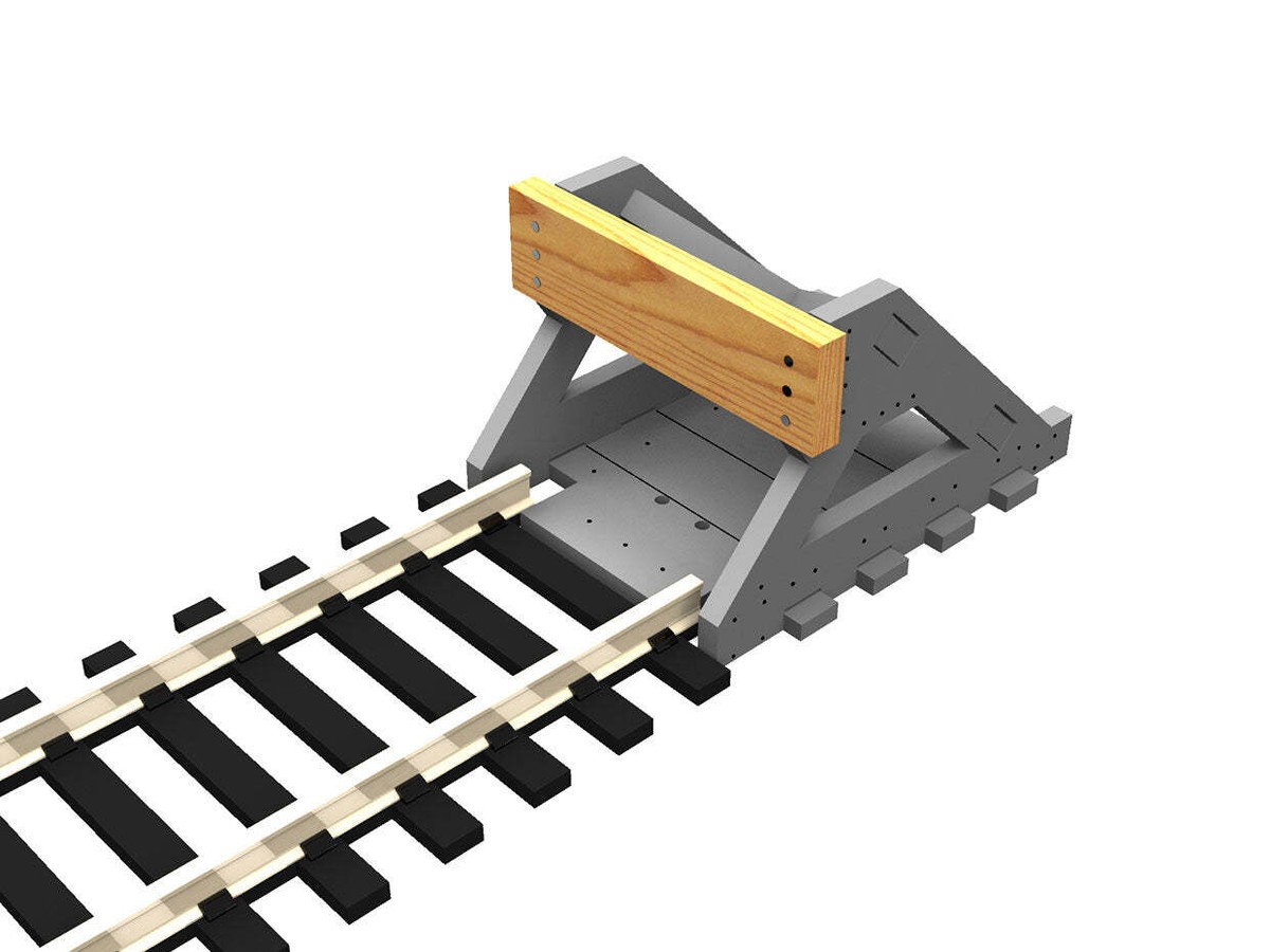 2 N Scale Buffer Stops 2 N Scale Buffer Stops
