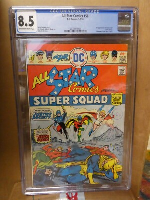 Dc Super Squad All Star Comics 1st appearance power girl GC 8.5 PLEASE READ