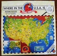 Where In The Usa Is Carmen Sandiego 300 Piece Puzzle on sale Where In The Usa Is Carmen Sandiego 300 Piece Puzzle on sale