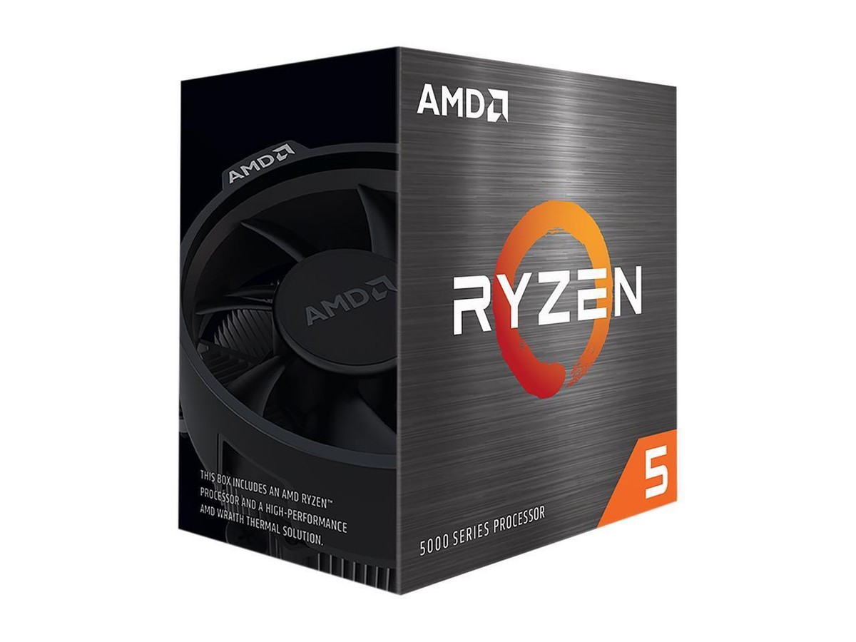 【中古】AMD Ryzen5 5500 CPU AMD Ryzen 5 5500 Processor (4.2 GHz, 6 Cores, Socket AM4) Тray