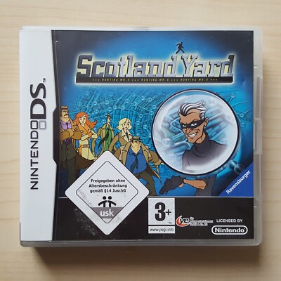 Nintendo DS Spiel Scotland Yard Hunting Mr. X in OVP mit Anleitung Boxed Game