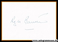 Autograph Middle Distance | Roger BANNISTER (EM Winner 1954)