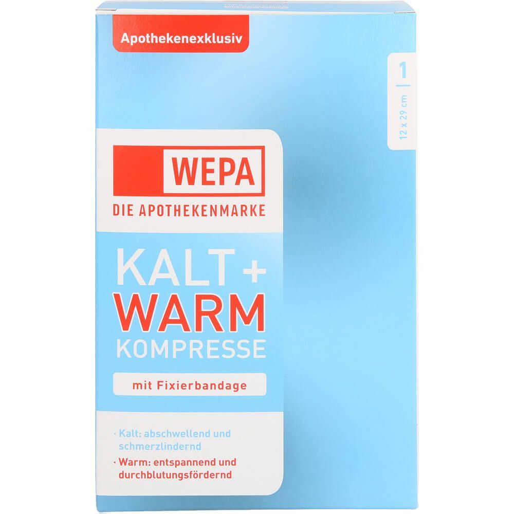 KALT-WARM Kompresse 12x29 cm mit Fixierband 1 St PZN01821242