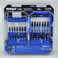 Kobalt XTR Set Screwdriver Bit Set 35 - Piece