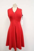 Calvin Klein Damen Kleid Dress Cocktailkleid Rot Gr.34 / Xs Neu