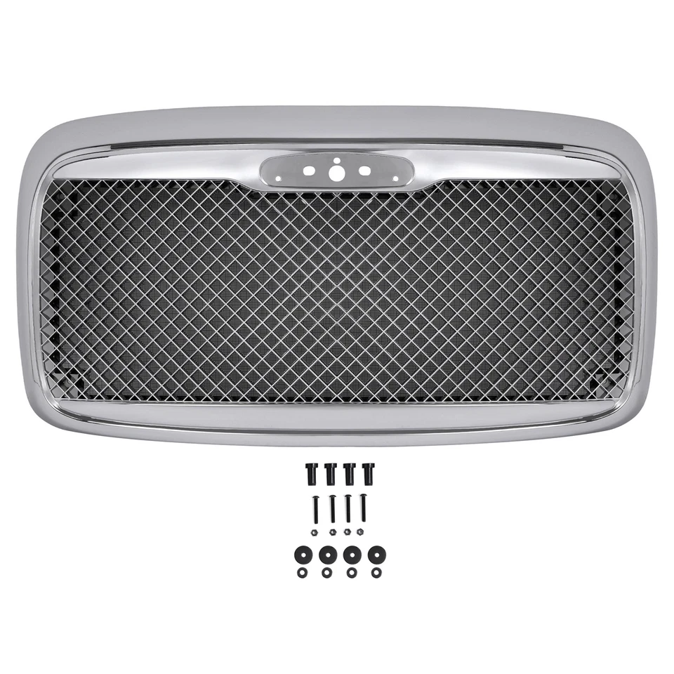 Parrilla de parachoques delantero cromada para Freightliner Columbia 2000-2012 Foto 2 de 4