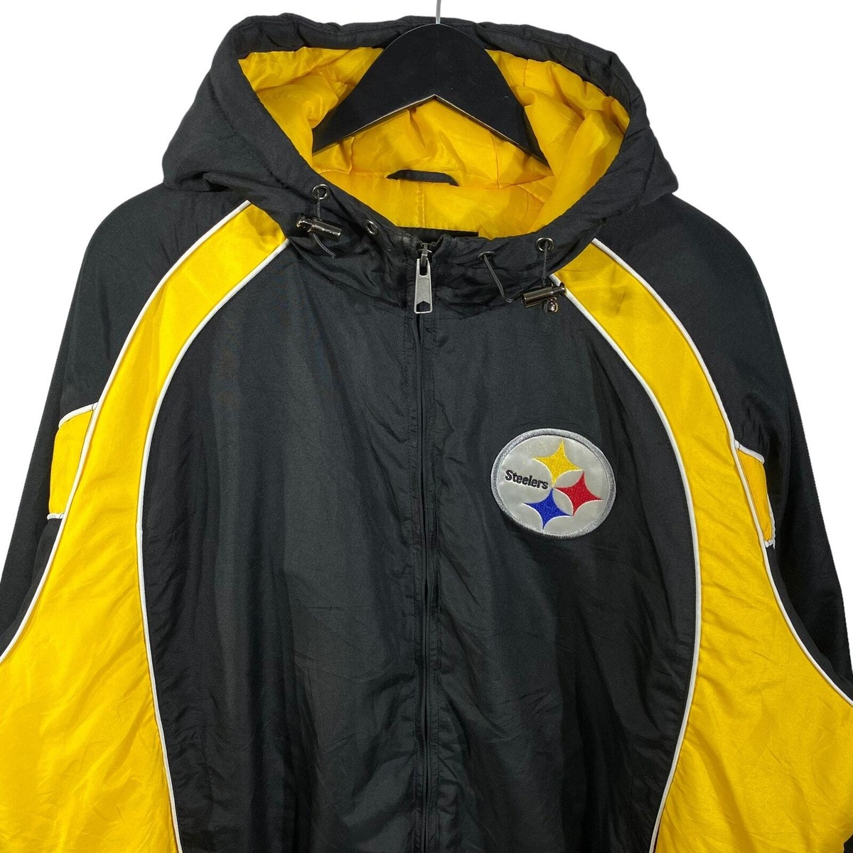 NFL Pittsburgh Steelers ダウン　フード取り外し可能 Pittsburgh Steelers Nike Sideline Jacket