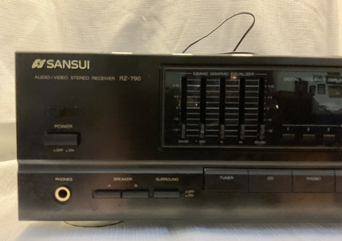 Vintage Sansui Audio/Video Stereo Receiver RZ-790 Integrated