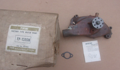 NORS TRW WATER  PUMP FP1386N REPLACES GM  3957982  1965-67 BIG BLOCK
