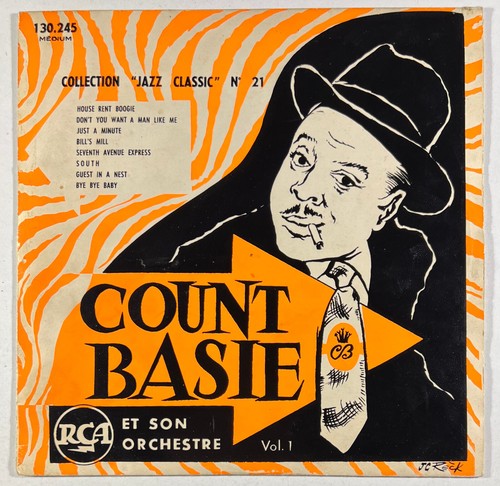 Count Basie et son Orchestre VOLUME 1 LP 33 tours rpm 10" RCA 130.245 - Picture 2 of 5