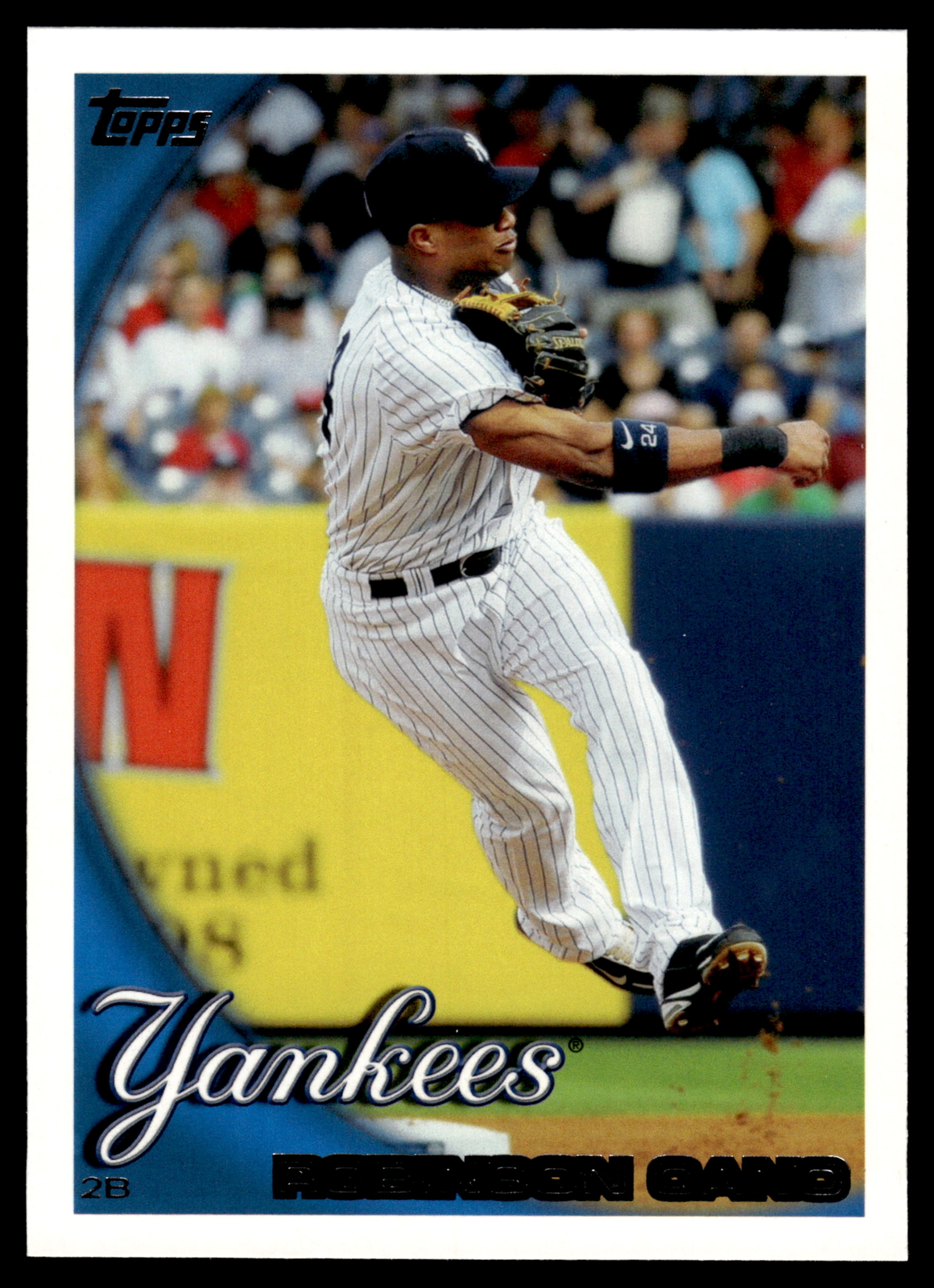 2010 Topps #370 Robinson Cano New York Yankees