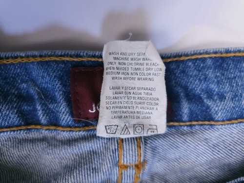 Jordache Jeans Vintage 90s Woman's 11-12 Petite Blue Denim Jeans 29x29 - Picture 4 of 11