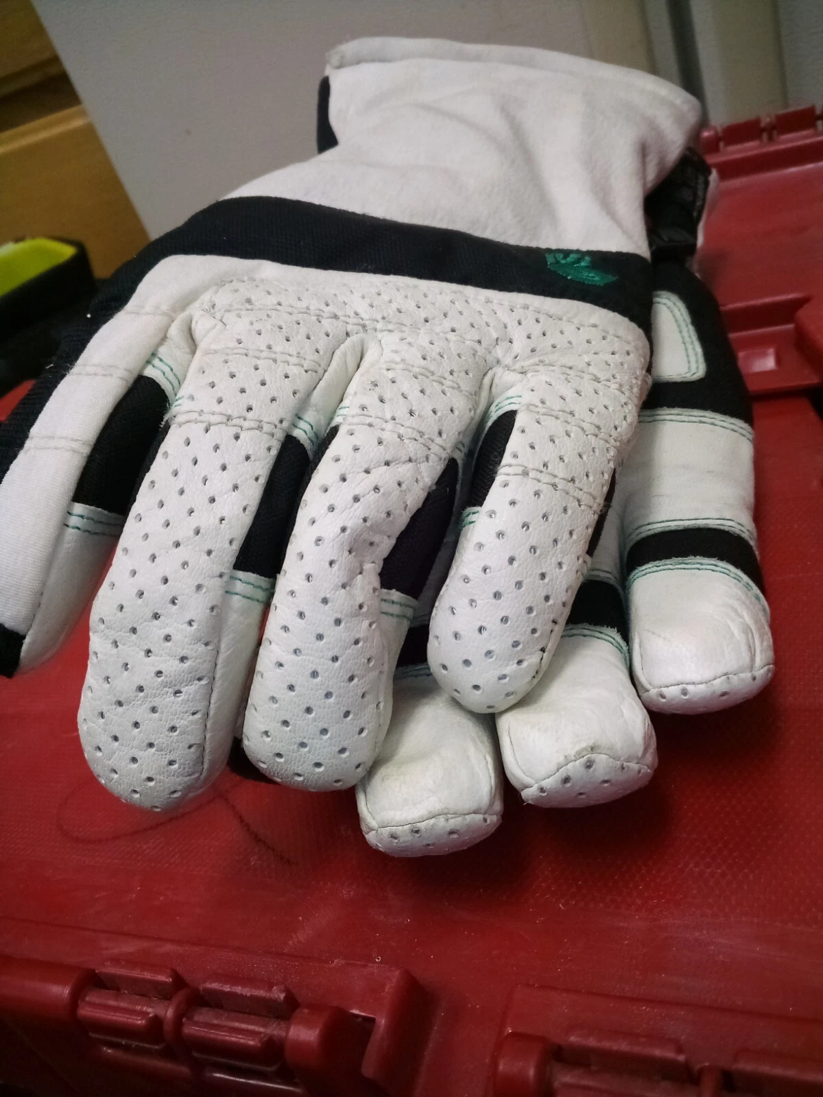 Mountain Hardware Women's MEDIUM Snow Winter Ski Leather Gloves