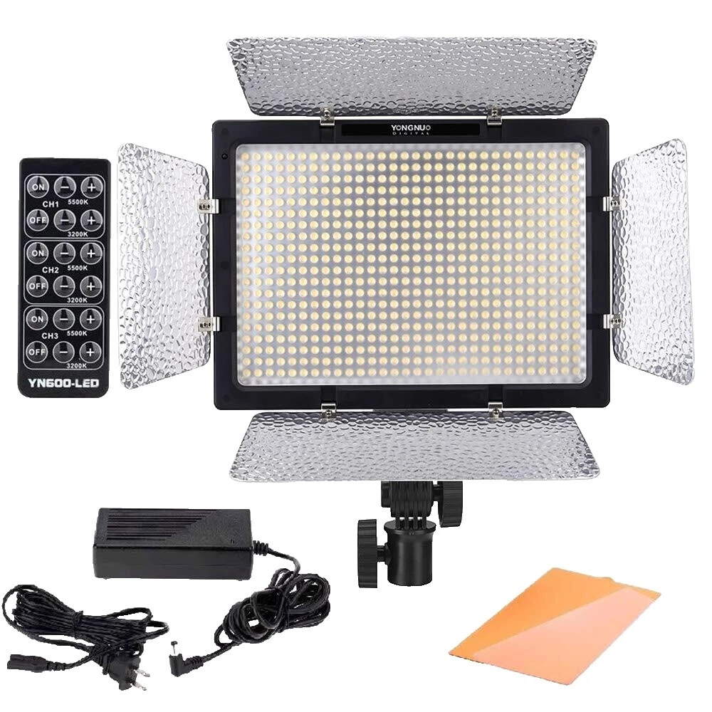 YONGNUO Accionado por CA Videocámara Cámara y luces