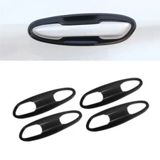 For Lexus ES250 300h 350 19-22 Carbon Fiber Outside Door Bowl Cup Cover Trim 8p