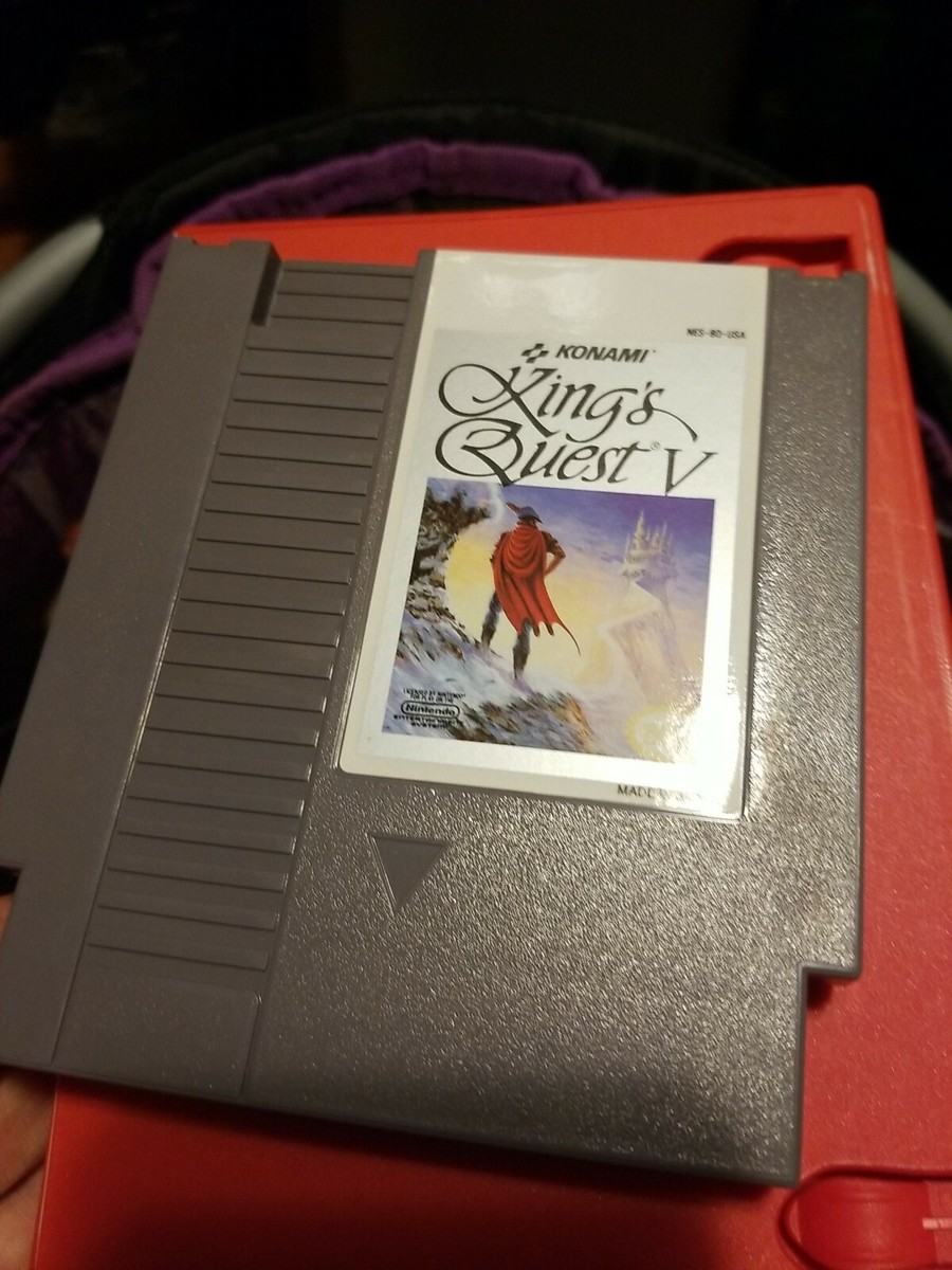 Kings Quest V 5 Nintendo NES Complete Free Same Day Shipping Kings Quest V 5 Nintendo NES Complete Free Same Day Shipping