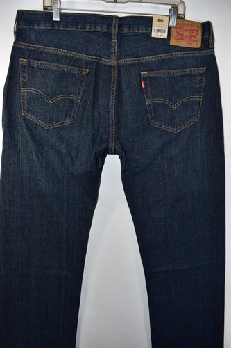 New Levi's 569 Loose Straight Blue Jeans Mens Size 36x36 - Picture 7 of 10