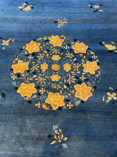 Antique Chinese Rug 9ft x 12ft very good condition - Picture 2 of 3