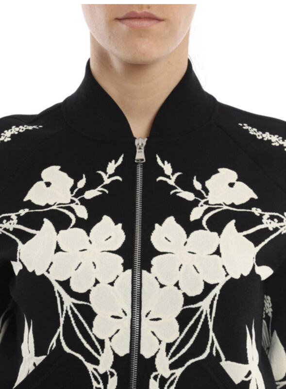 ALEXANDER MCQUEEN floral sweatshirt Women’s Size Large. Sold Out!! image 3