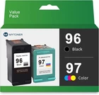 MYTONER 96 97 Remanufactured Ink Cartridge Black Color Combo Pack Replacement...
