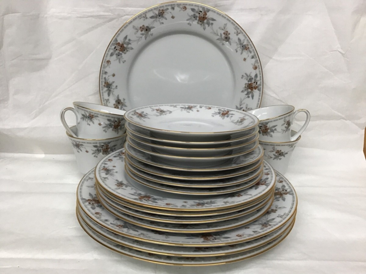 NORITAKE china SECRET LOVE 3481 LEGENDARY 20-piece SET Service for
