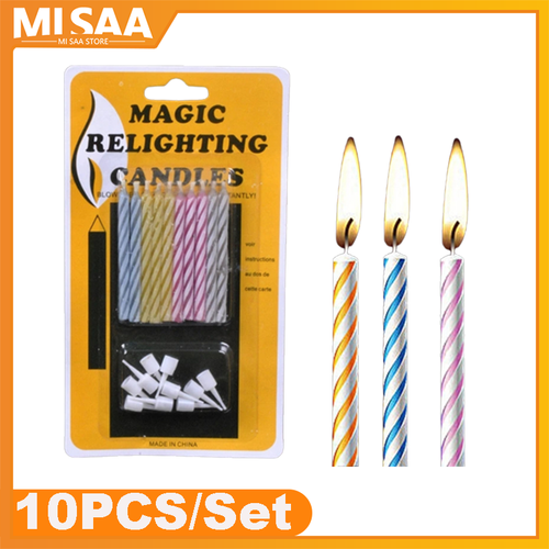 Magic Props Relighting Candles Funny Trick Birthday Candle Party Joke