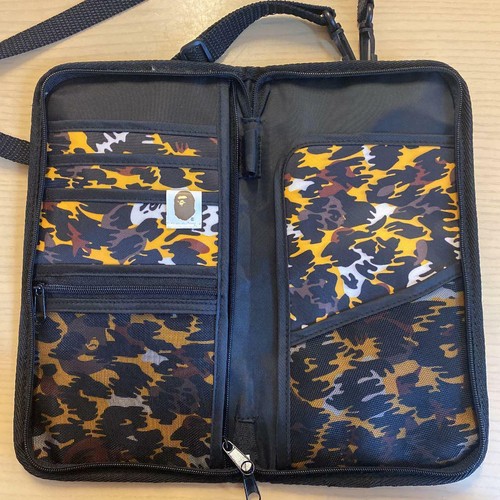 orange and black bape moletom com capuz