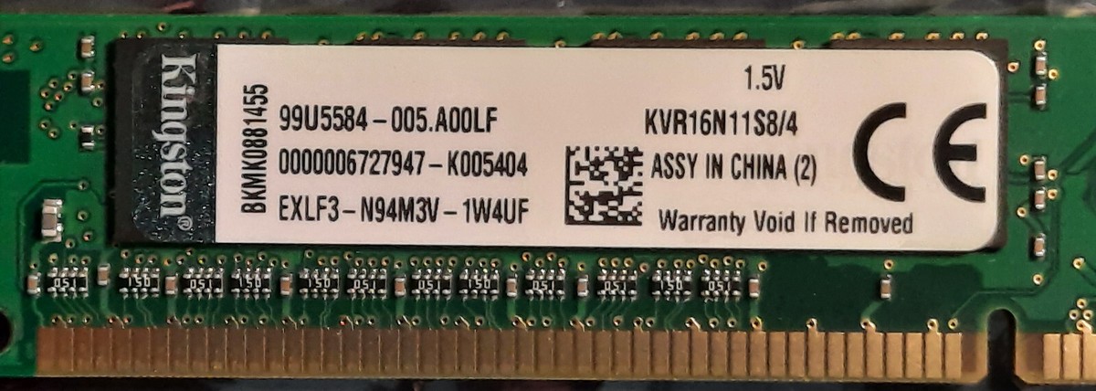 DDR4 16x4=64GBメモリ Kingston 中古品 楽天市場】Kingston 16GB 2Rx8 PC4-2400T (DDR4- 19200) 第四