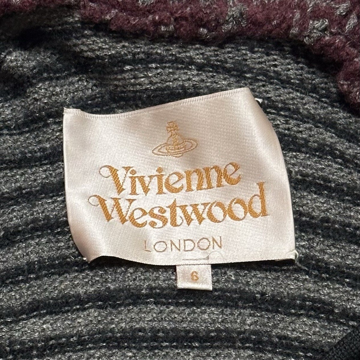 Vivienne Westwood ジャガードニット Vivienne Westwood ジャガードニット