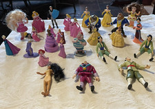 Lot of 26 Disney Princess Cake Toppers Figures Ariel Elsa Belle The Beast  More