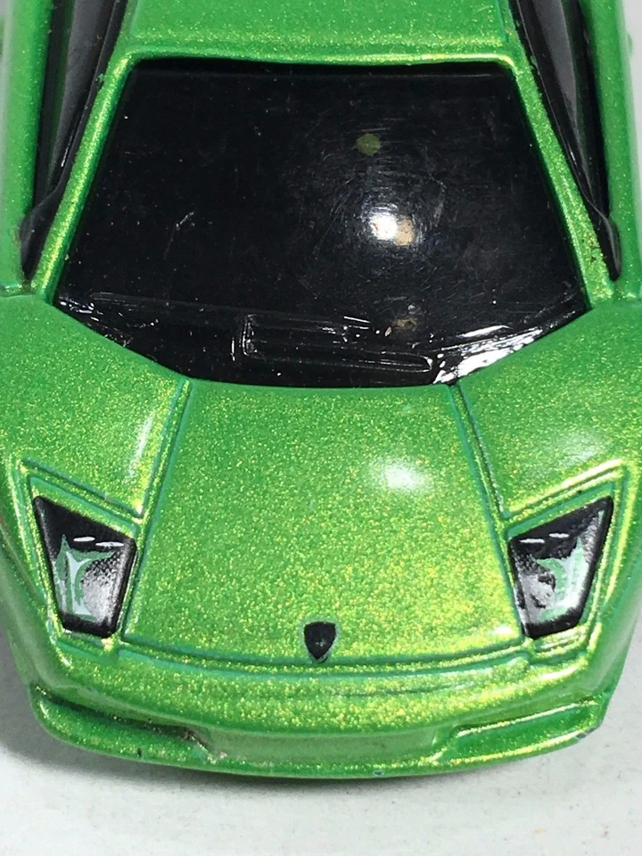 Hot Wheels 2009 Lamborghini Murcielago Metalflake Green HW Dream Garage Malaysia - Image 3 of 4