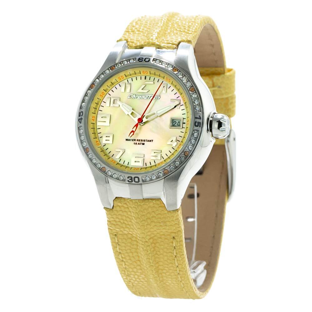 ChronoTech Womens Analogue Quartz Watch with Leather Strap CT7980L-05S