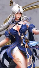 STL 3D Model - Ningguang - GENSHIN IMPACT - Digital 3D Print file