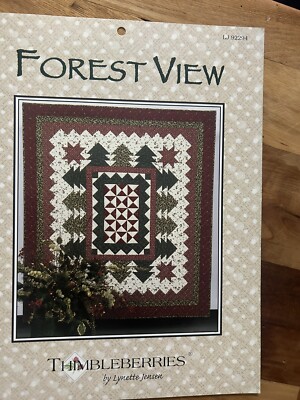 Forest View Quilt Pattern - Thimbleberries, by Lynette Jensen - 64 x72  NEW