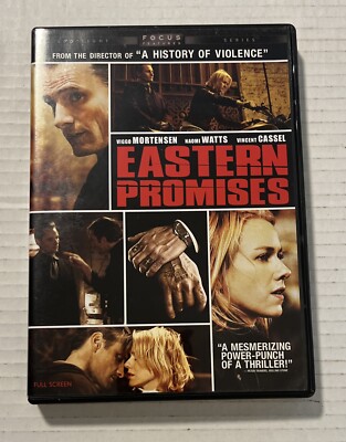 Eastern Promises (Full Screen Edition) - DVD - Excellent Condition- No Scratches